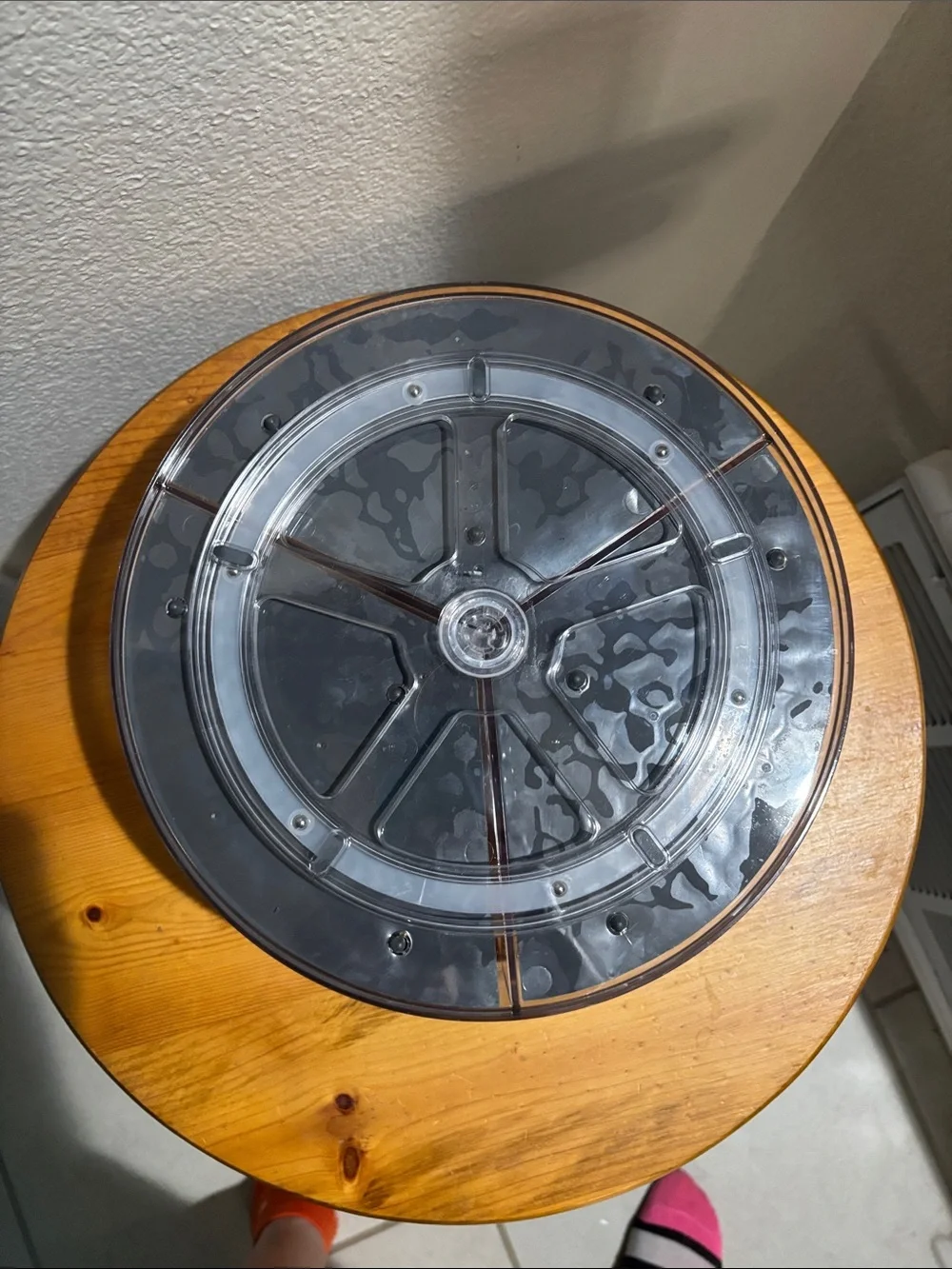Lazy Susan 3-Section Rotating Organizer